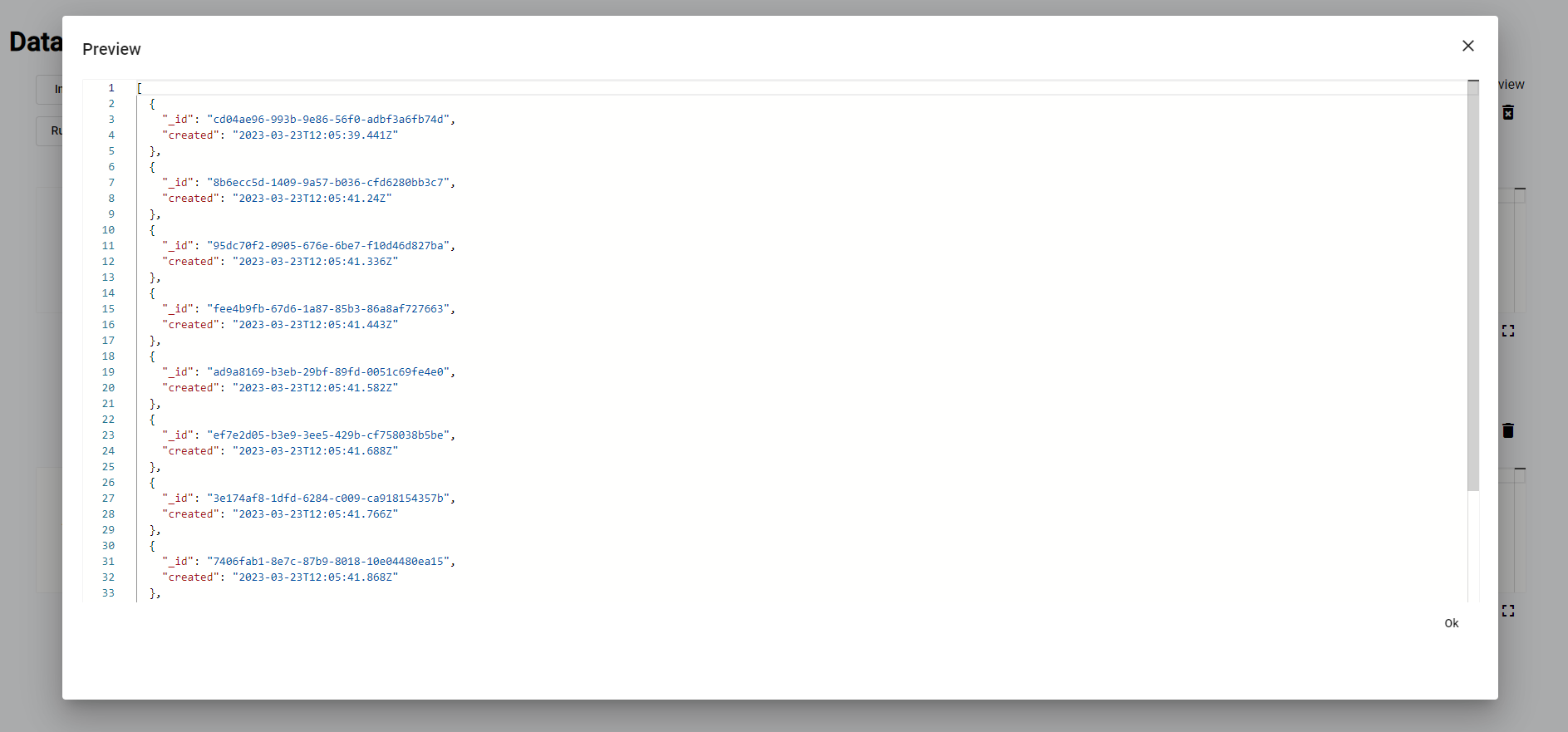 Preview in fullscreen window