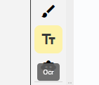 Add Ocr button