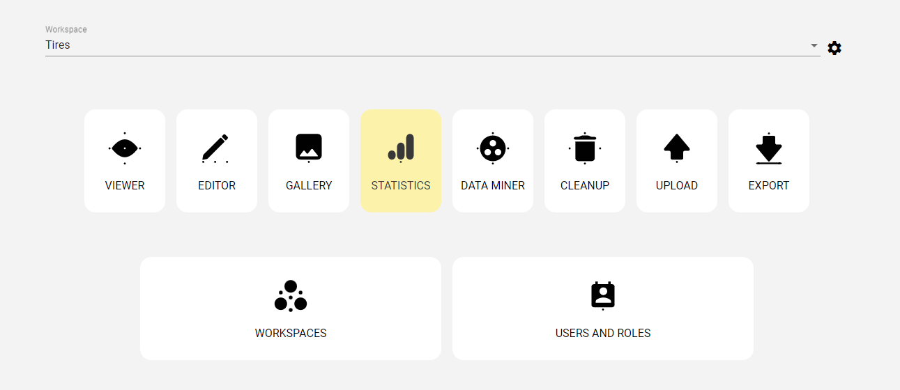 Dashboard - statistics